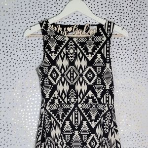 {3/$20} Victoria Secret PINK Tribal Pattern Skater Dress